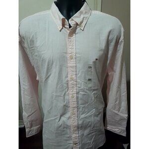 Tommy Hilfiger Regular Fit Stretch Long Sleeve Button Down Shirt 2XL Pink NWT